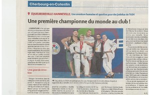 JUDO Article La Presse de la Manche du 31/10/2019