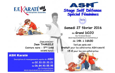 RAPPEL STAGE SELF DEFENSE