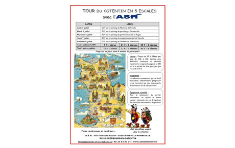 LE TOUR DU COTENTIN - MARCHE NORDIQUE